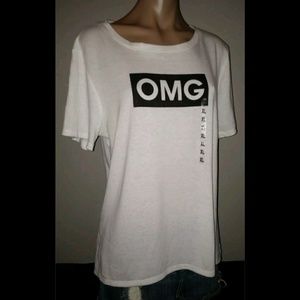 STRANDED OMG OH MY GOD GRAPHIC TEE CREAM SHIRT